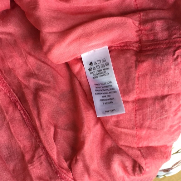 ❤️HOST PICK🏝️NWT RACHEL ZOE Embroidered Boho Tank Top Size Medium - Picture 10 of 13